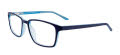 Cool Clip CC843 With Clip-On Lens Navy Blue & Light Blue (50) Eyeglasses - Color Image